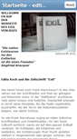 Mobile Screenshot of exilverlagkoch.de